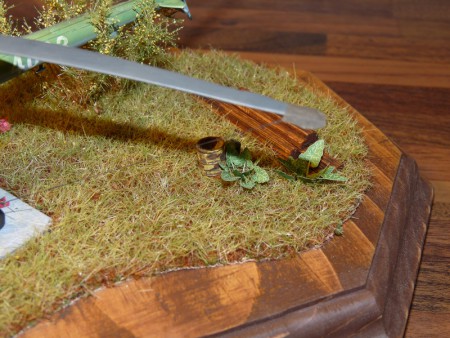 Hrdzavý sud - skúška tvorby hrdze pomocou laku na vlasy