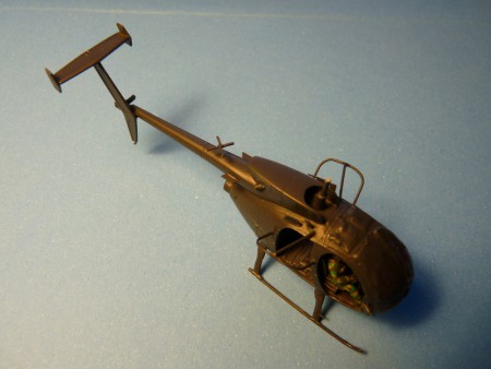 Doplnené antény a rámová konštrukcia